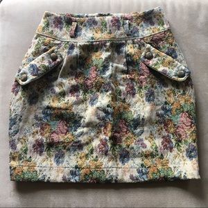 NWT! - Nuck & Mo Tapestry Brocade Skirt - Size M